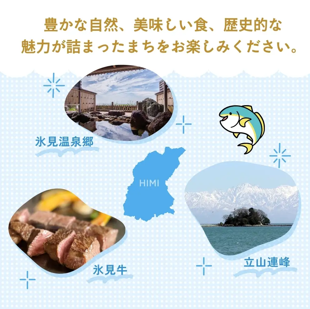 氷見市内ふるさと感謝券（宿泊・飲食） 25,000円分 観光 旅行 飲食 ランチ ディナー 食事  温泉 宿 民宿 旅 食体験 グルメ 富山県 氷見市