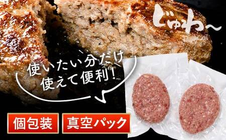 ボリューム満点！ビーフ100％ハンバーグ900g 180g×5パック(個包装) F6L-1329