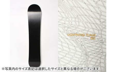 フリースタイルスノーボード2点セットLIGHTNINGFLAGE＋KONNECT【ボードカラー・サイズ(cm)：WH・153 / ブーツ適応サイズ・カラー：S/M・BK】 岐阜市 / ヒマラヤ[ANIN085]