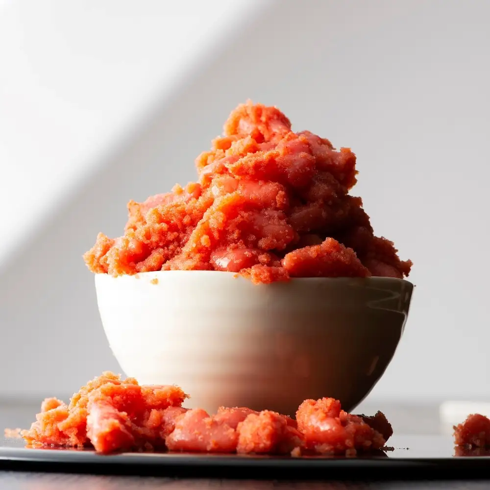 【訳あり！】無着色辛子明太子(切子)500g【株式会社木村食品】_HA1752