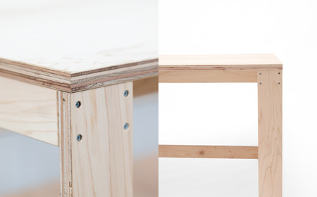 「BASE Table 160cm」FSC®認証材のダイニング・ワークテーブル M-mo-A04A