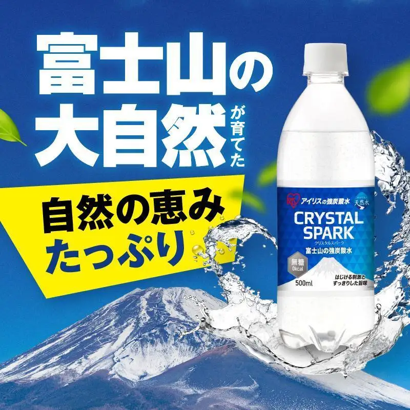 強炭酸水 【定期便2ヶ月毎3回】500ml 24本 炭酸