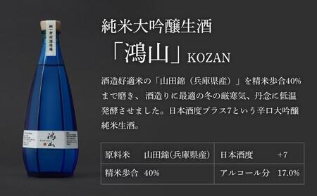 純米大吟醸生酒 鴻山 500ml［桝一市村酒造場］ お酒 日本酒 地酒 ご当地 生酒 プレゼント 贈答 長野県 信州 お取り寄せ 蔵元直送 辛口［C-402］