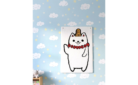 ラグマット かそりーぬ キャラクター 長方形 ラグマット【約70×50cm】