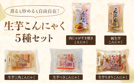 生芋こんにゃく 詰め合わせ セット 計15個