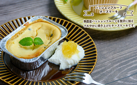 【おやつの実 Lafra】パッションフルーツチーズケーキ6個セット