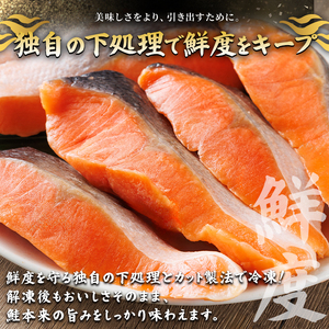 生活応援 サーモン切り落とし5枚付き！骨取り鮭切り身(2kg) 冷凍 魚【AW-109】【丸正水産】