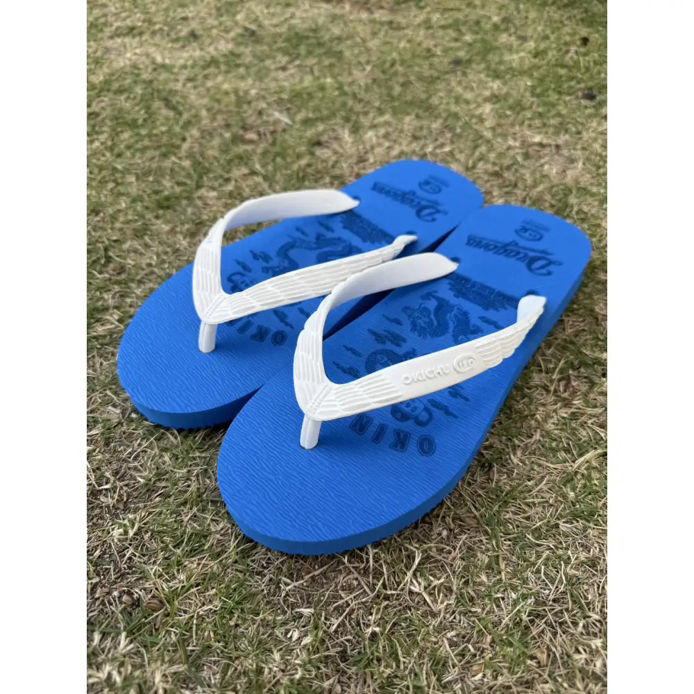 【28cm】プロ野球コラボ島ぞうり(中日ドラゴンズ)  | 沖縄 プロ野球 中日 中日ドラゴンズ ドラゴンズ 島ぞうり 旅行 美浜 トラベル キャンプ 人気 おすすめ 北谷 ちゃたん おすすめ
