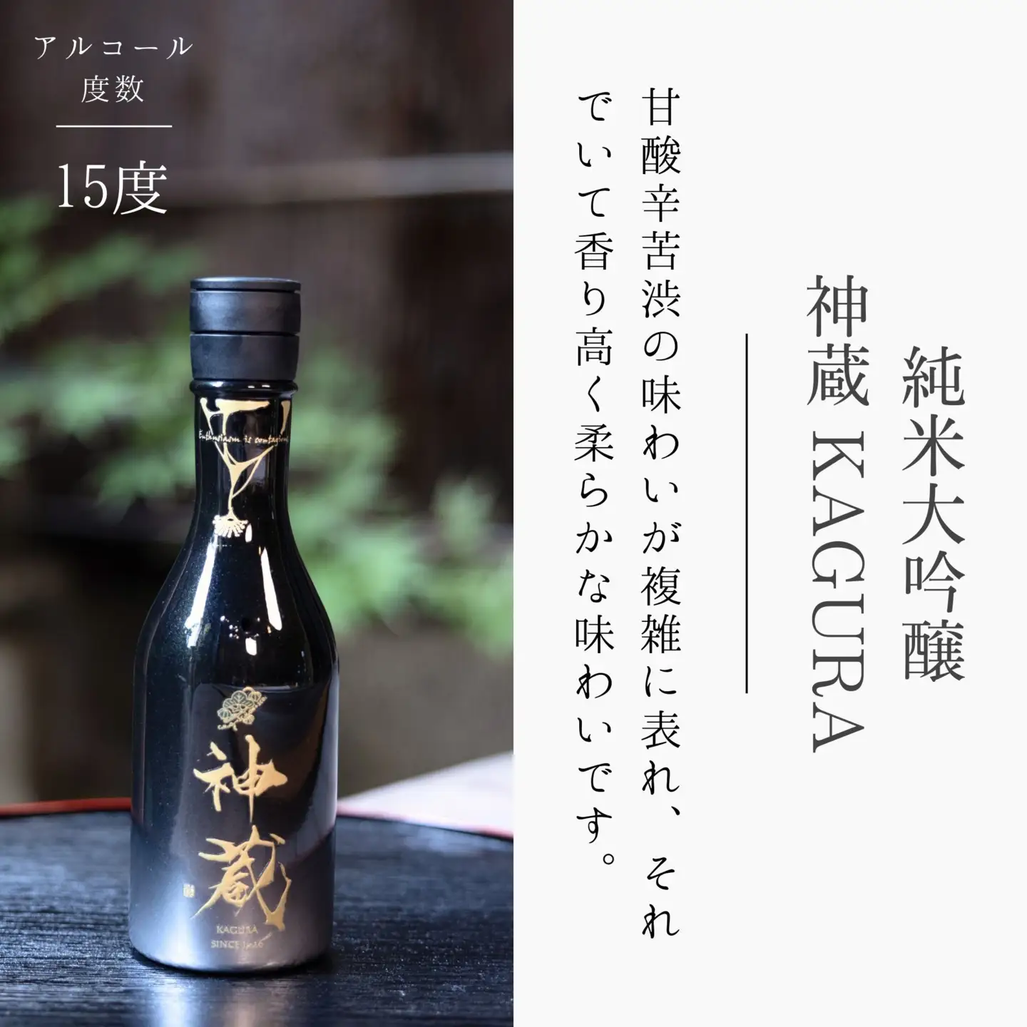 日本酒 神蔵 3種飲み比べ 日本酒