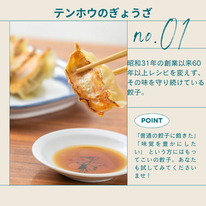 ぎょうざ・野沢菜漬けぎょうざ [各12粒入り×2パック]/テンホウ[21-39]
