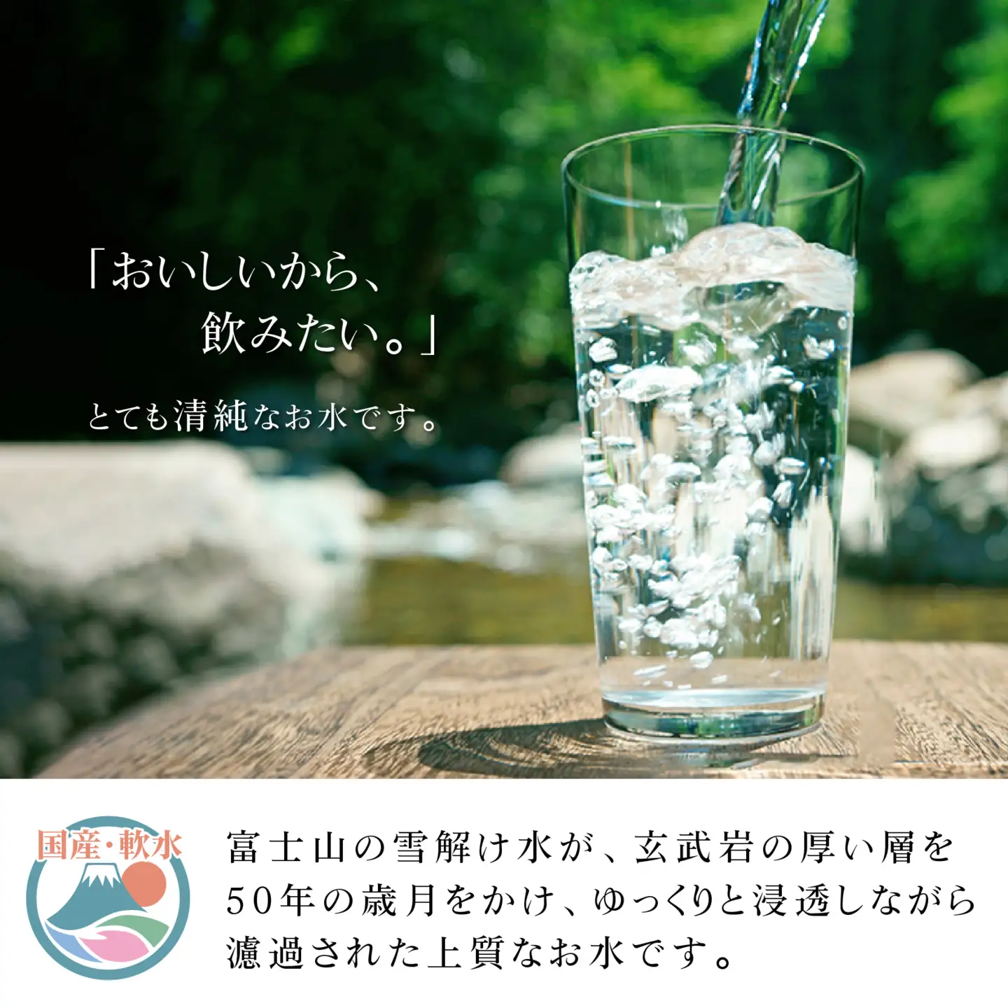 【12ヶ月定期便】富士山麓 四季の水／2L×2箱・ミネラルウォーター ALPAI047