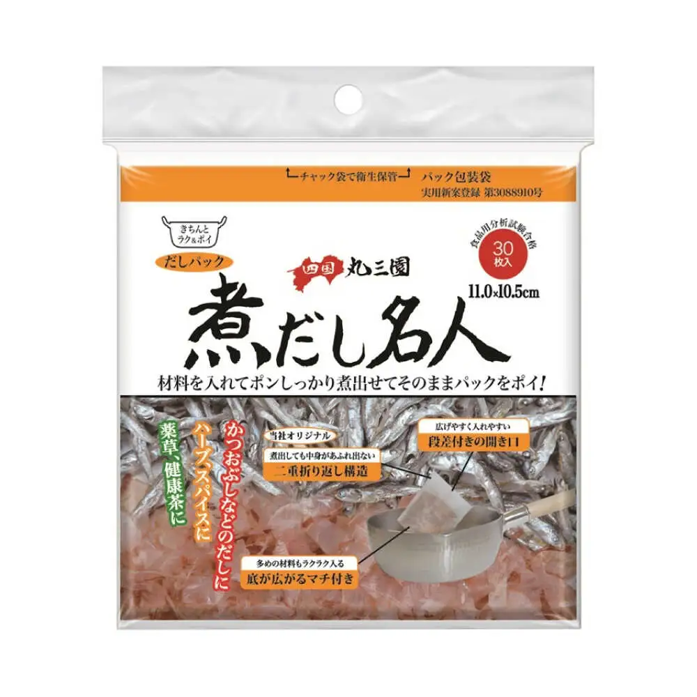 煮だし名人 30枚×12個（360枚） 愛媛県大洲市/三和製作所[AGEH005]