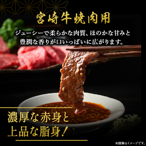 【A4等級以上】宮崎牛焼肉用 200g×4P 計800g（内閣総理大臣賞 A4 A5 宮崎牛 牛肉 黒毛和牛 赤身 霜降り 焼肉 モモ ロース 宮崎県）