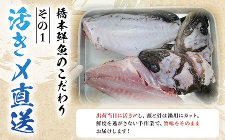 ＜活き〆 幻のクエ（養殖）1尾＞ 原体 真クエ くえ 約2kg～3kg 約5～6人前 宇和海産 鍋用 鮮度 刺身 鍋 お鍋 クエ鍋 海鮮鍋 たっぷり 食卓 海鮮 魚介 魚 高級魚 国産 橋本鮮魚 愛媛県 西予市【冷蔵】『1か月以内に順次出荷予定』UHS0001
