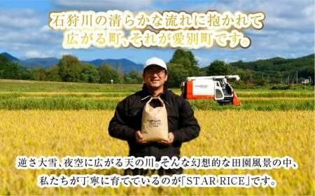 【星農園の「STAR RICE」】 ななつぼし 2合×5パック ｜ 計1.5kg 最上品質米 ご飯 ごはん 米 お米 おこめ ライス こめ コメ おにぎり リゾット パエリア お弁当 小分けサイズ 真空 長期保存 家庭用 自宅用 産地直送 北海道 愛別町