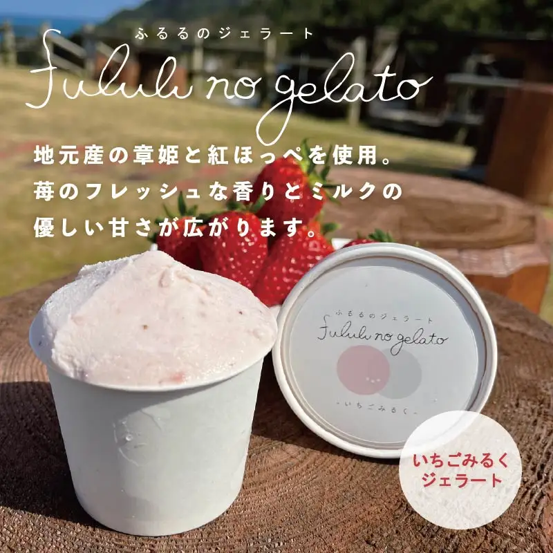 舞鶴ふるるファーム 手作りジェラート 6種セット