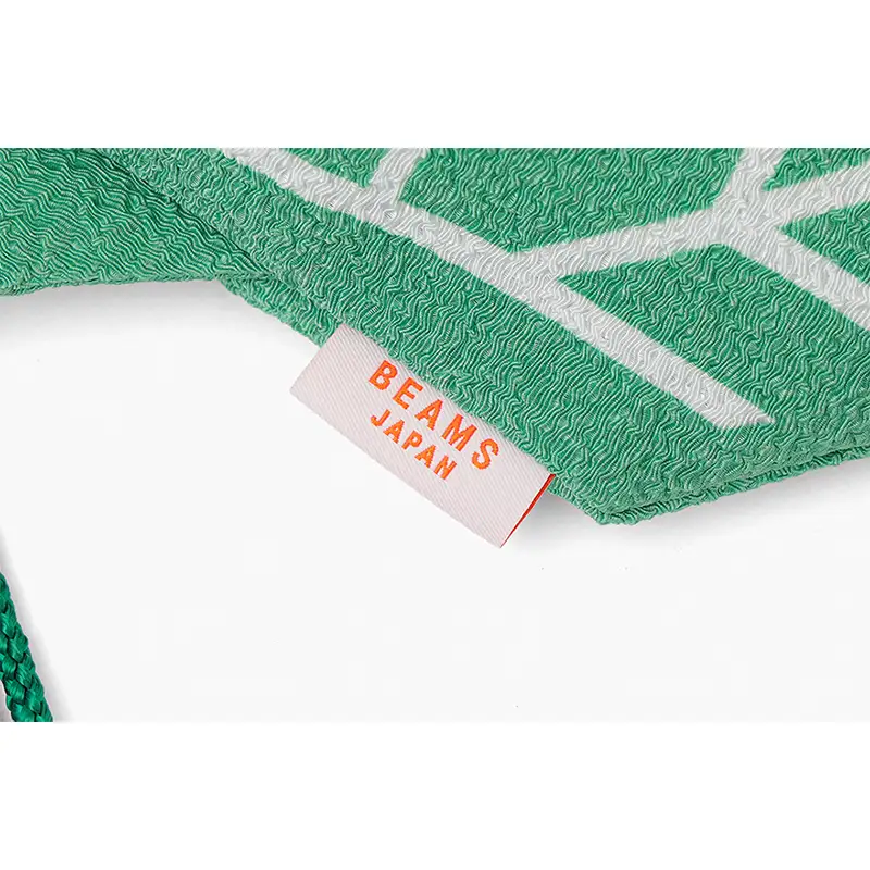 【BEAMS JAPAN】 COCHAE ちりめん巾着 亀 舞鶴限定商品 