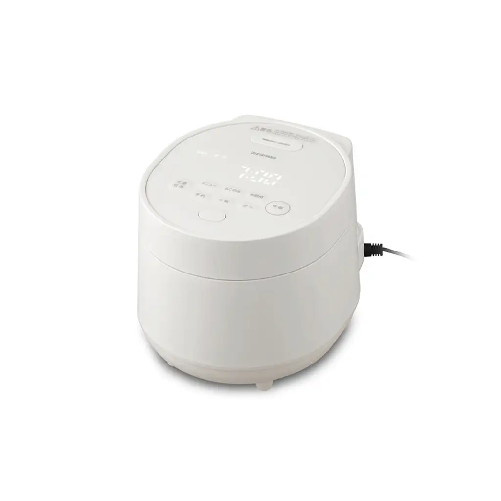 ジャー炊飯器 3合 RC-MGB30-W ホワイト 炊飯器 3合 一人暮らし用 3合炊き アイリスオーヤマ マイコン おしゃれ 銘柄炊き 50種 自動調理 30種 低温 ヘルシーメニュー 早炊き 低糖質 食物繊維 冷凍ごはん 炊飯ジャー