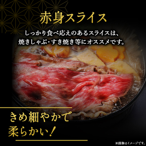 【A4等級以上】宮崎牛赤身スライス 500g×2P 計1kg（内閣総理大臣賞 A4 A5 宮崎牛 牛肉 黒毛和牛 赤身 すき焼き しゃぶしゃぶ スライス 宮崎県）