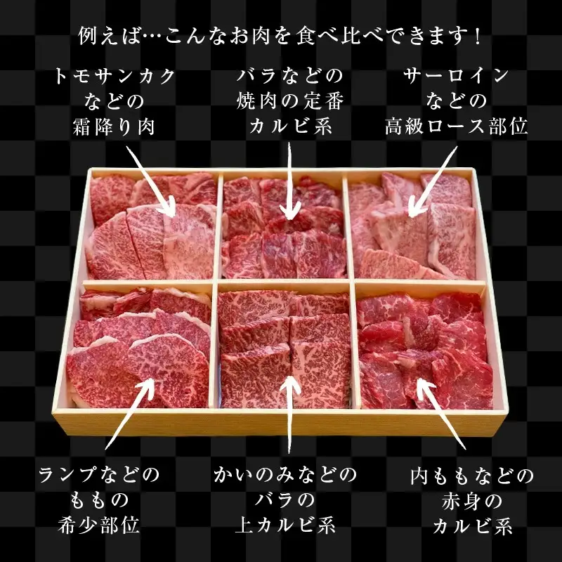【8月中の発送】佐賀牛希少部位100g×6種類(合計600g) にくのともる厳選 焼肉用 A5～A4等級 食べ比べ ギフト キャンプ