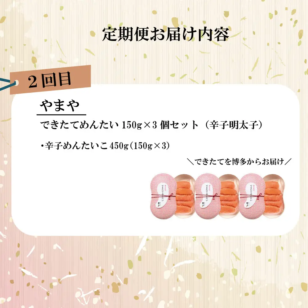 福岡三大名物まるごと定期便【全3回】もつ鍋 辛子明太子 水炊き
