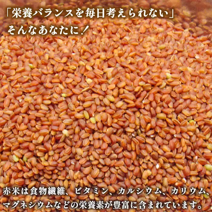 壱岐島の古代米 赤米 4kg (1kg入り × 4袋)[JDB123]