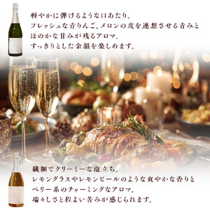 sumiawaブラン・ロゼ  スパークリングワイン2023飲み比べ 2種 北海道産