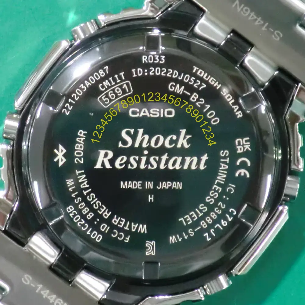 CASIO 腕時計 G-SHOCK GM-B2100AD-5AJF 名入れ