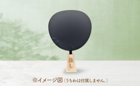 推し活・天竜桧うちわスタンド （推し・ハート入り）1個 うちわ立て うちわスタンド スタンド ディスプレイ 天竜桧 桧 ひのき 木製 静岡 浜松市