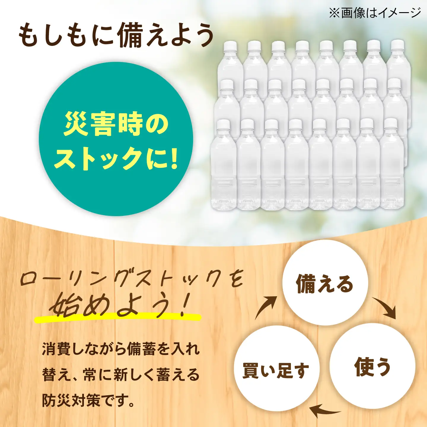 【全6回定期便（毎月お届け）】ミネラルウォーター （500mL×24本）×1箱 ラベルレス[BDBE004-10]
