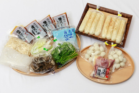 【9月発送】きりたんぽ 佐田商店 の きりたんぽ鍋 セット 4人前 秋田 手作りきりたんぽ8本入 比内地鶏 冷蔵