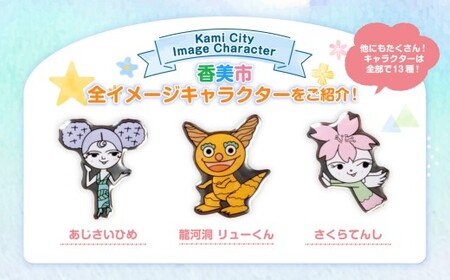 香美市イメージキャラクターピンバッジ（ゆずぼうや） ピンバッジ バッジ やなせたかし やなせたかし先生デザイン 香美市限定 ふるさと納税限定 高知県 香美市
