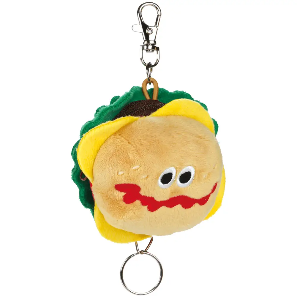 ぬいぐるみ リール付き キーホルダー ZRNK1 バーガーコンクス バーガー BURGER CONX 奈良県奈良市 4-178 683671