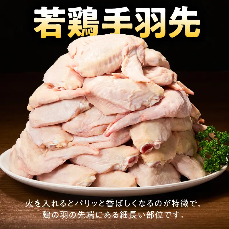 鹿児島県産 若鶏 手羽先 4.8kg セット KN165-006-01 肉 鶏肉 冷凍