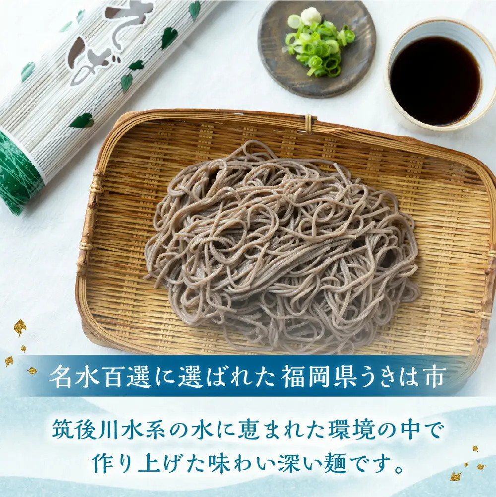 熊谷商店 老舗が作るこだわりのそば (10袋) 蕎麦 そば 麺 乾麺 麺類 福岡県 うきは市