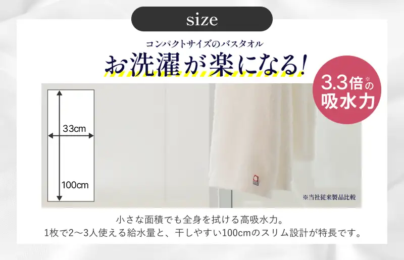 （今治タオル ブランド 認定）tumugi スリムバスタオル 1枚 （月白） [I004040ST1LGY] 今治タオル タオル バスタオル 小さめ コンパクト スリム バス 今治 セット ギフト