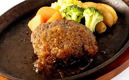 【2回定期便】 【レンジ調理】 和牛100％ハンバーグ4個 長崎県産和牛と希少あか牛（A4またはA5ランク） 長与町/炭火焼肉あおい[EBW077]