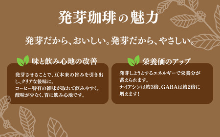 日本発！発芽珈琲　詰め合わせ コーヒー 発芽 珈琲 ドリップバッグ セット 	(粉）規
