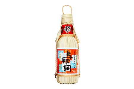 琉球泡盛 与那国 43度 ≪360ml×1本≫（クバ巻） E0037｜沖縄県 与那国町 泡盛 お酒 酒 崎元酒造所