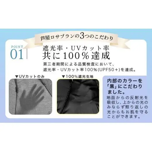 ロサブラン [シャンパンベージュ×ベージュ] 【日傘】ジャンプ ラージ【VEILO】 