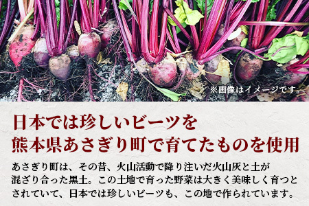 自社農園栽培 ビーツ 水煮 2.4kg (200g×12袋) 熊本県 産 国産 スーパーフード 高栄養 びーつ レトルト 115-0617