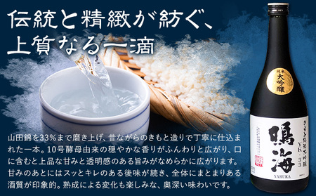鳴海 きもと純米大吟醸 720ml 1本 有限会社 滝口商店《30日以内に出荷予定(土日祝除く)》千葉県 勝浦市 日本酒 酒 純米 大吟醸 きもと