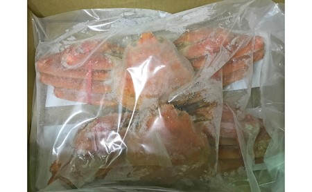ボイル　カニ姿ずわい蟹　2尾　約1.5kg