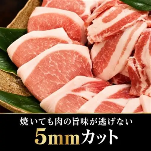 【ふるさと納税限定】くんじゃん豚 食べ比べセット 焼肉・しゃぶしゃぶ 計1.6kg【配送不可地域：離島】【1713192】