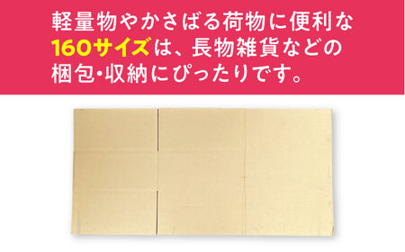 ダンボール 5枚 93×46×22cm 160サイズ 【バイオドットコム】 段ボール 梱包用[MGP018]
