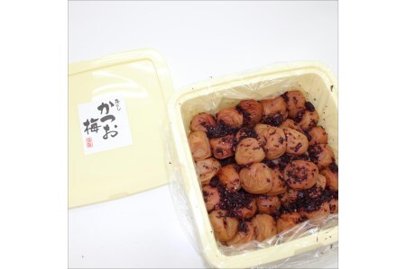 紀州南高梅 かつお梅(塩分8%) 2kg【0460-5】