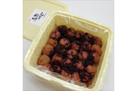 紀州南高梅 しそ梅(塩分15％) 2kg【0463-5】