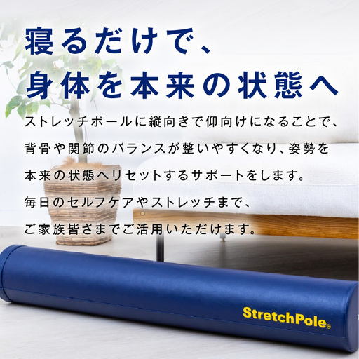 LPN社製】ストレッチポールEX ネイビー｜大阪府泉佐野市｜ポイント制