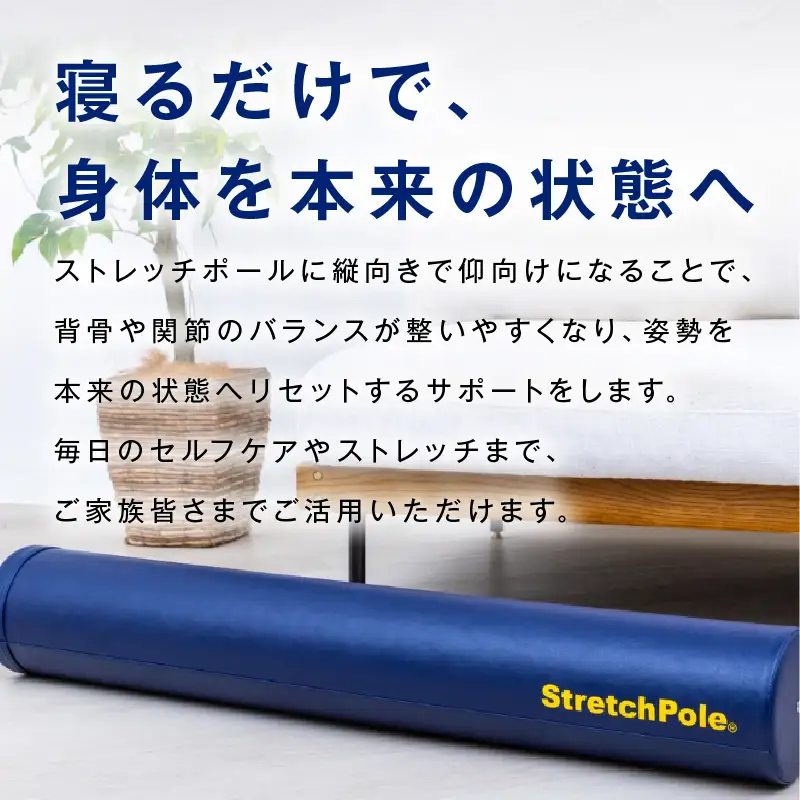【LPN社製】ストレッチポールEX アイボリー