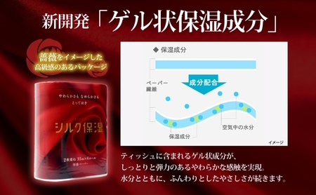 トイレットペーパーピーエイドシルク保湿ダブルトイレットペーパー【40ロール4×10パック35m】